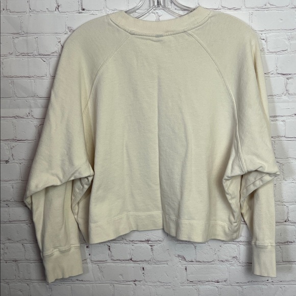 Vuori Cream Crewneck Terry Sweatshirt - Picture 7 of 11